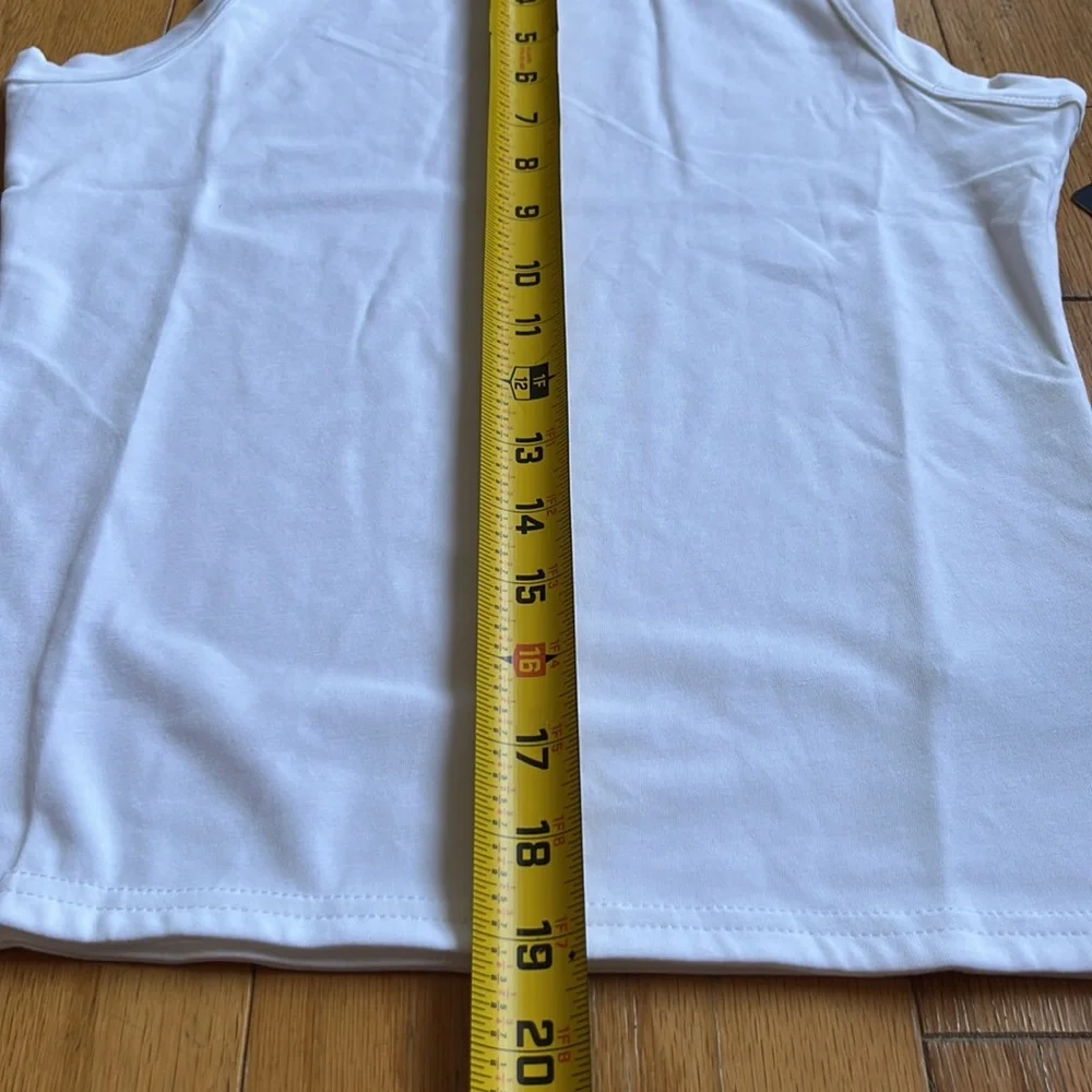 BYLT Basics White Women's Tank Top